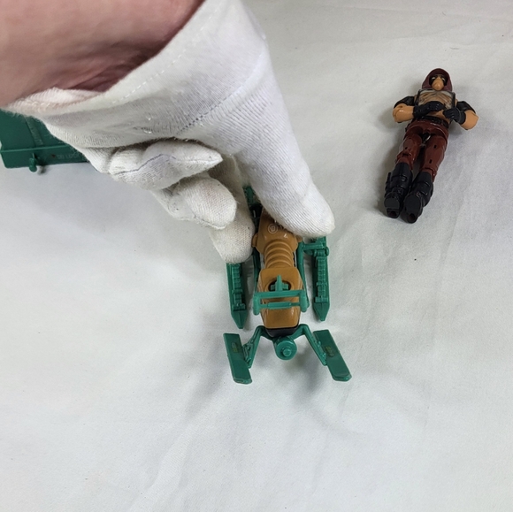 1984 Hasbro GI Joe Zartan With Chameleon Swamp Skier & Blueprint - Picture 12 of 14